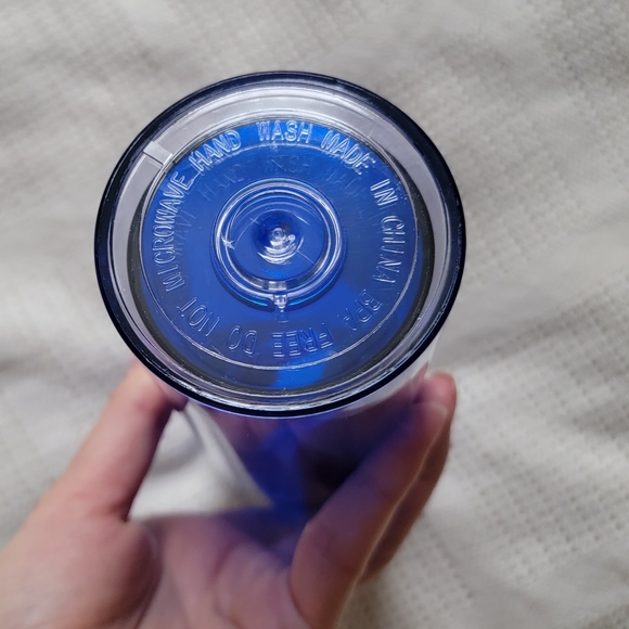 Regency International Pageant Blue Tumbler Water Bottle - Picture 4 of 6